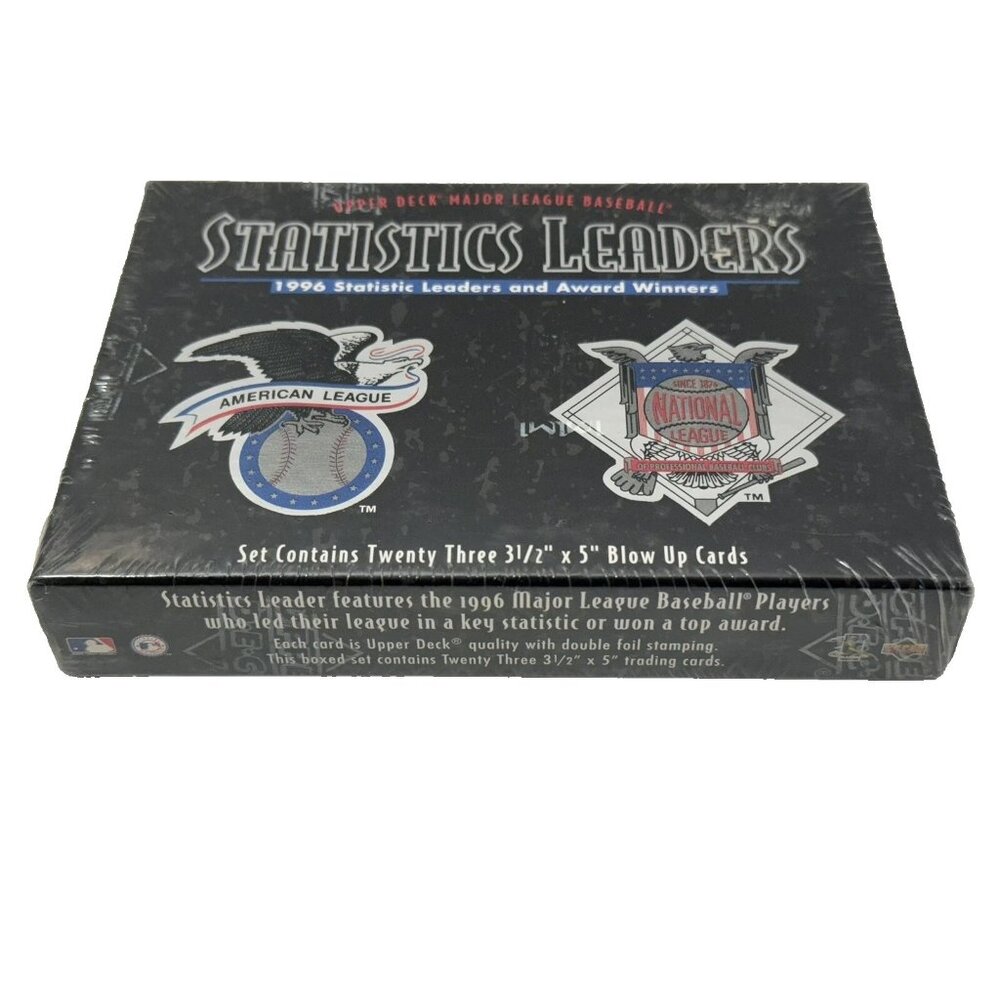 1996 UPPER DECK STATISTICS  LEADERS JUMBO BOX SET